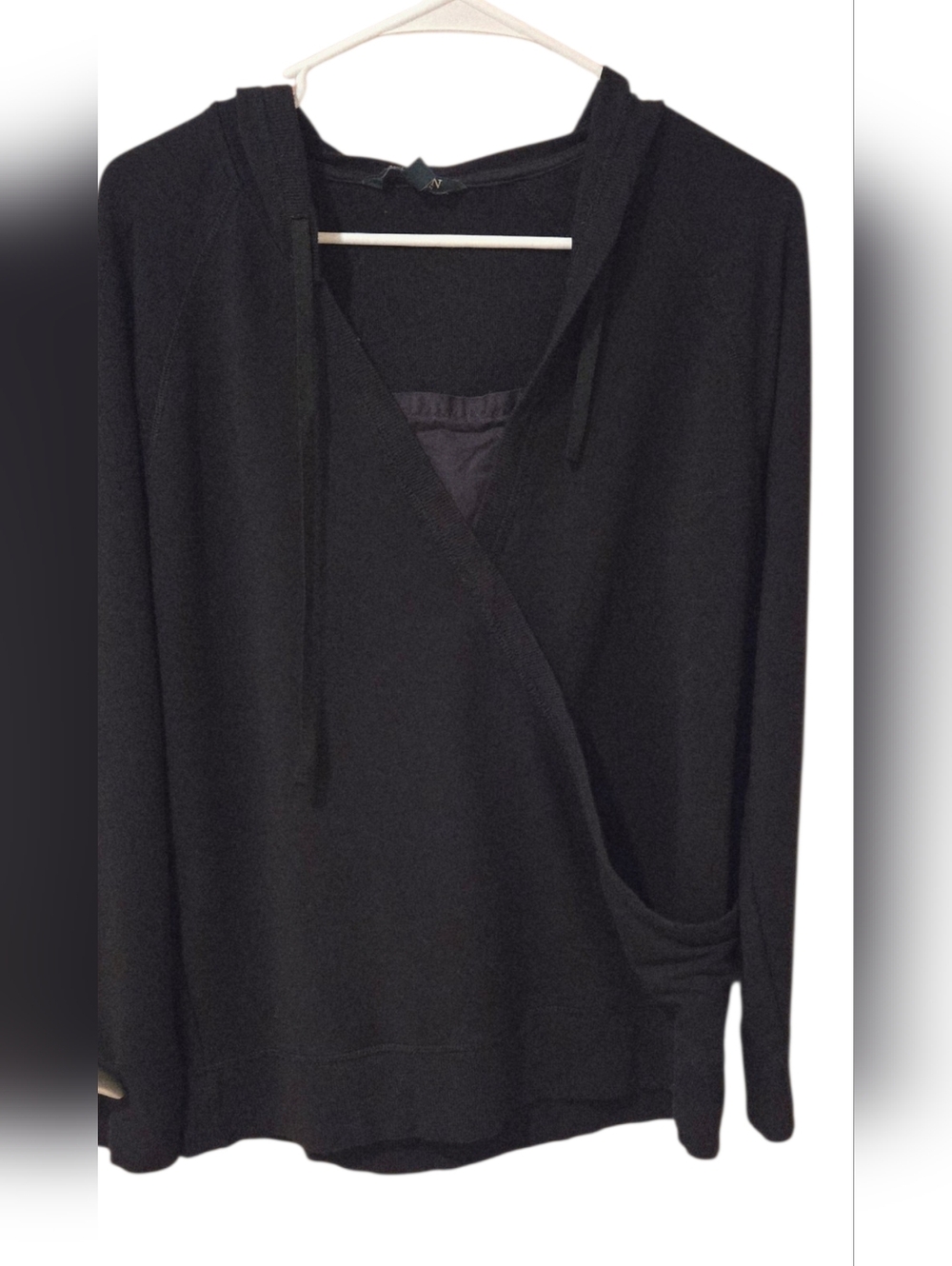 Ralph Lauren Black Hooded Sweatshirt Size Med